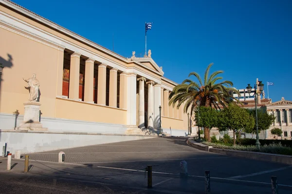 The Propylaea of the University of Athens. — Stock Photo, Image