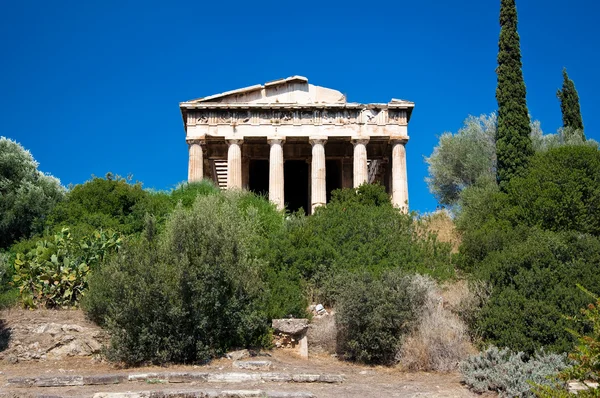 Hephaestus Tapınağı Doğu karşı karşıya. Atina, Yunanistan. — Stok fotoğraf