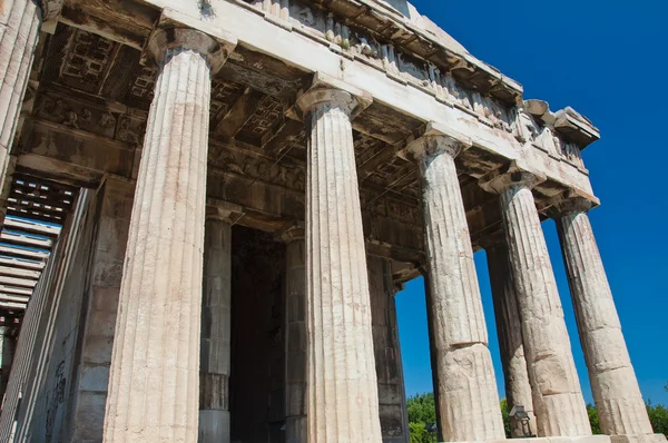 The Temple of Hephaestus in Agora. Athens, Greece. — Stock Photo, Image