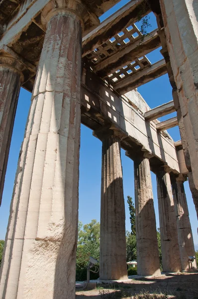 O Templo de Hefesto em Agora. Atenas, Grécia . — Fotografia de Stock