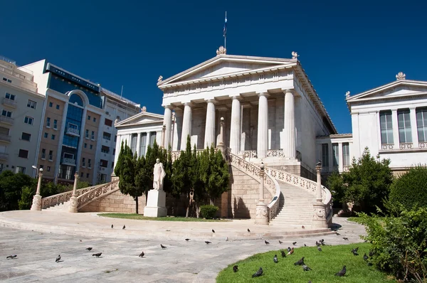 希腊国家图书馆。雅典. — 图库照片