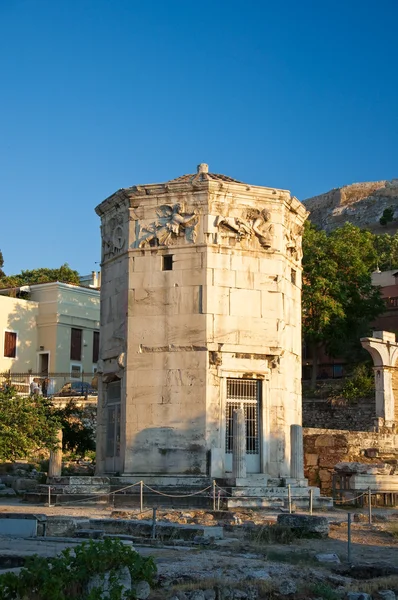 Vindens tårn i den gamle Agora. Hellas . – stockfoto