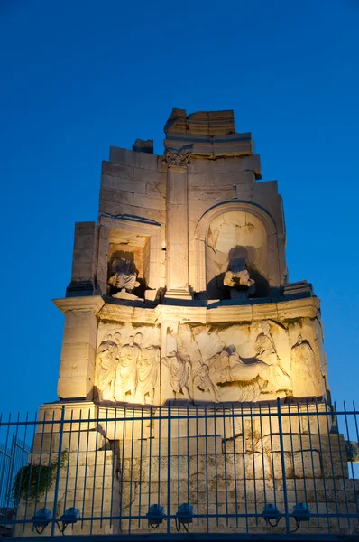 De philopappos-monument. Athens, Griekenland. — Stockfoto