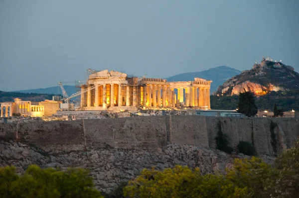 Parthenon Atina akropolü, Yunanistan. — Stok fotoğraf