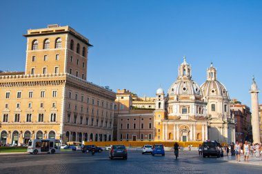 Roma-Ağustos 5: palazzo di venezia Ağustos 5, 2013 yılında Roma, İtalya. palazzo di venezia palace Merkezi Roma, hemen kuzeyinde capitoline tepesi olduğunu.