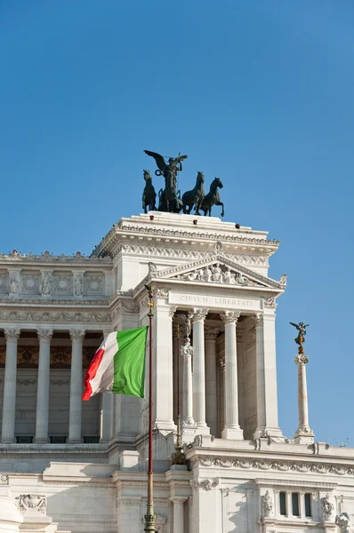 Dettaglio dell'Altare della Patria. Roma. . — Foto Stock