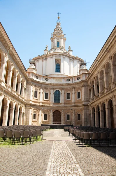 Saint Yves at La Sapienza in Rome, Italy. — Stock Photo, Image