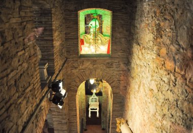 Figueres, İspanya-Ağustos 6: dali tiyatro ve Ağustos 6,2009 Figueres müze iç. Dalí tiyatro ve müze olan bir müze, salvador dali, figueres, Katalonya, İspanya ev kasabasında.