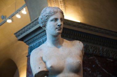 Paris-Ağustos 18: milos, louvre Müzesi, Ağustos 18, 2009, paris, Fransa'nın Afrodit.