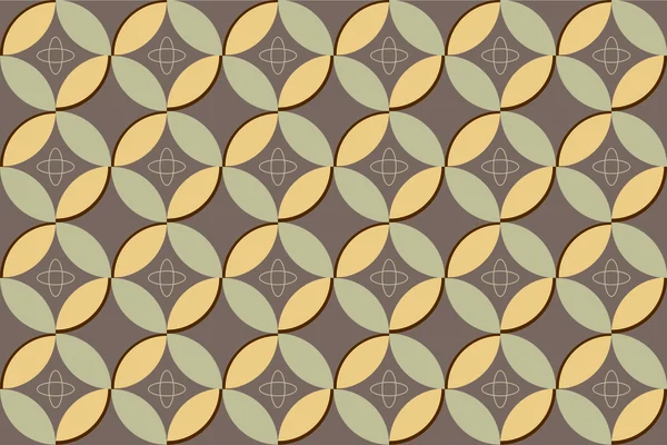 Patroon van geometrische vormen — Stockvector