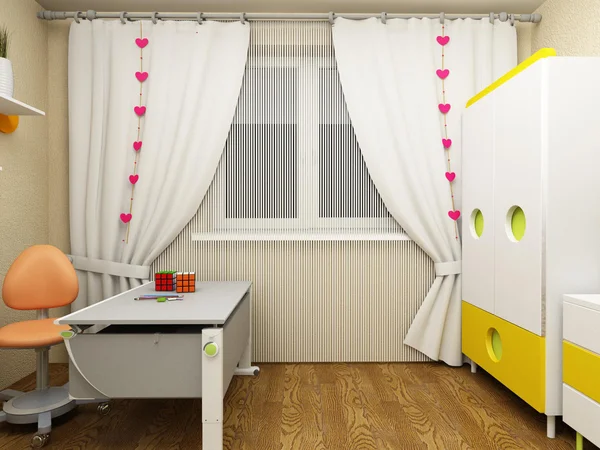 Kinderkamer interieur — Stockfoto