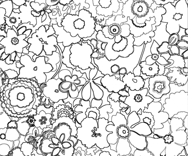 Floral seamless pattern — Stock Photo, Image