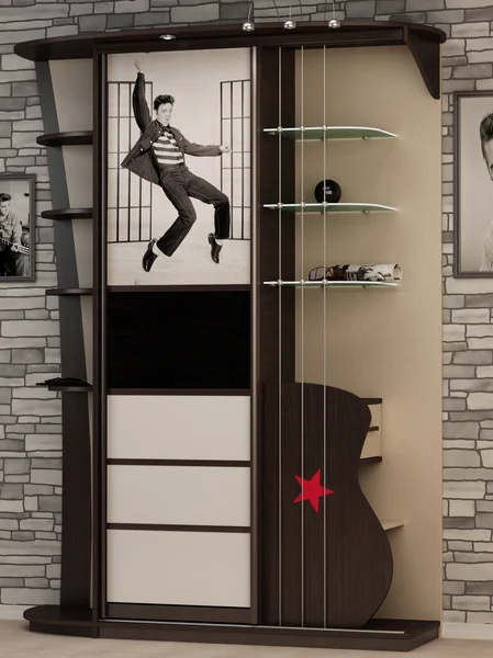 Closet Elvis Presley — Stock Image Closet Elvis Presley Stock Picture