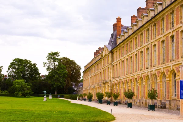 Saray fontainebleau, en büyük Kraliyet chateaux biri ve bir — Stok fotoğraf