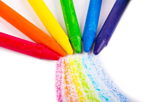 Colored vax pencil — Stock Photo, Image