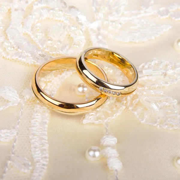 Anillos de boda — Foto de Stock