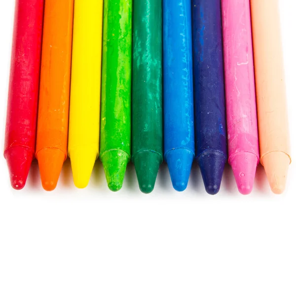 Lápis de vax colorido — Fotografia de Stock