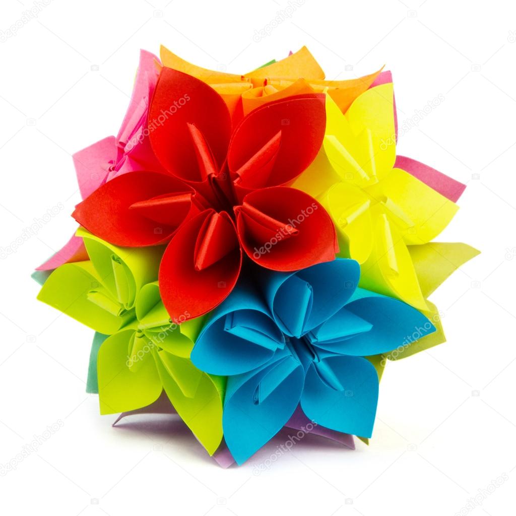 Colorful origam
