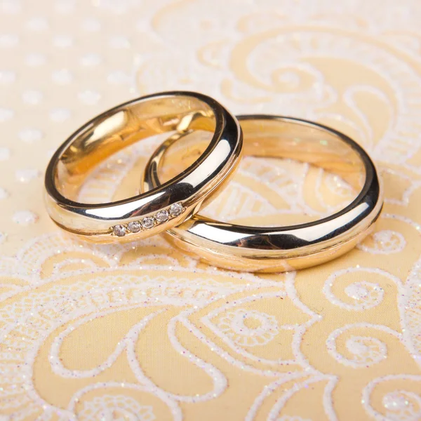 Wedding rings — Stock Photo, Image