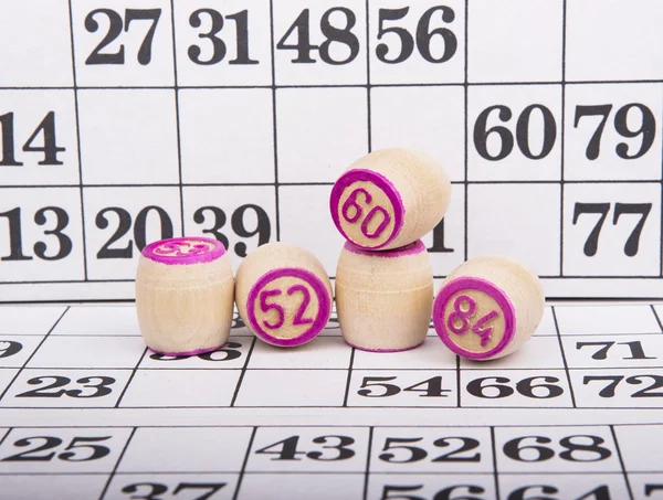 Fond de jeu de bingo — Photo