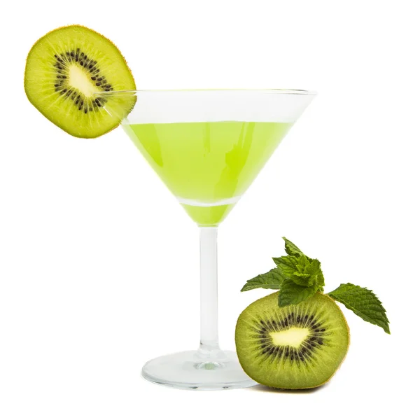 Cocktail with kiwi — Stock Photo, Image