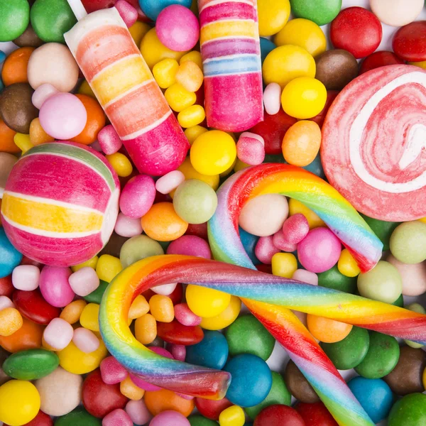 Bunte Bonbons Stockfoto