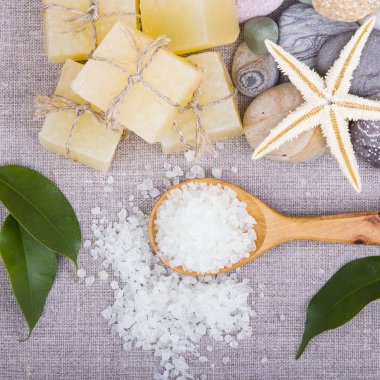 Deniz-sal tspa ile sabun