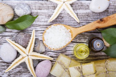 Deniz-sal tspa ile sabun