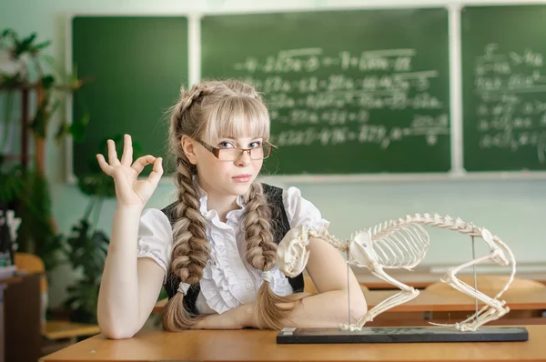 Schoolgirl — Stock Photo, Image