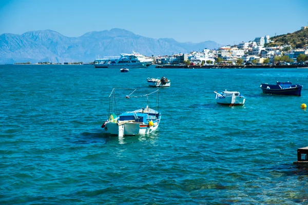 Griechenland, beton, aghios nikolaos, elounda — Stockfoto