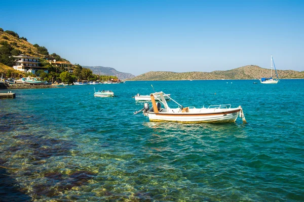 Griechenland, beton, aghios nikolaos, elounda — Stockfoto