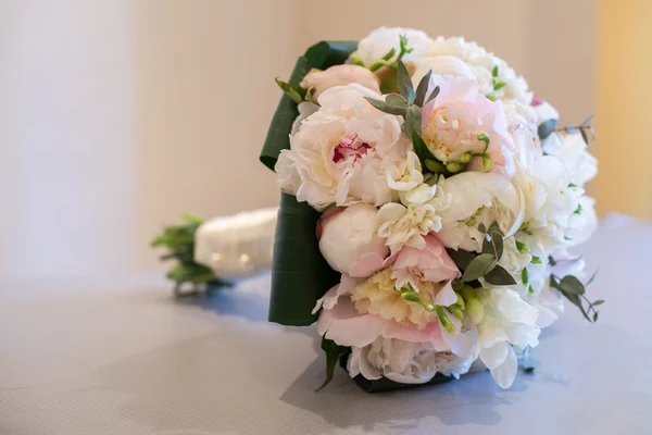 Красивий весільний букет з квітів Ліцензійні Стокові Зображення