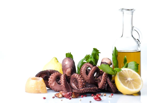 Octopus salad — Stock Photo, Image