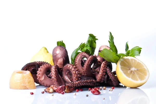 Octopus salade — Stockfoto