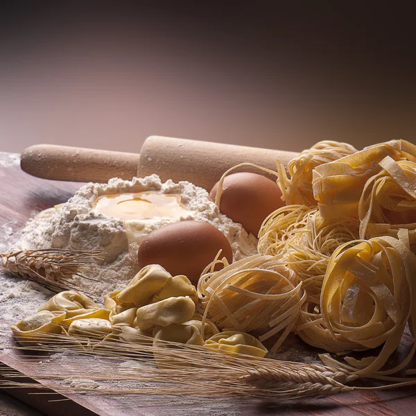 Italiaanse pasta Rechtenvrije Stockfoto's