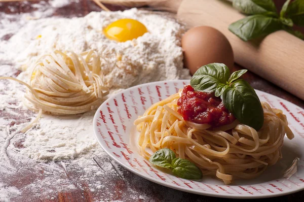 Italiaanse pasta Stockfoto