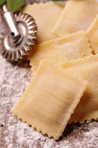 Ravioli stuffed — Stock Photo, Image