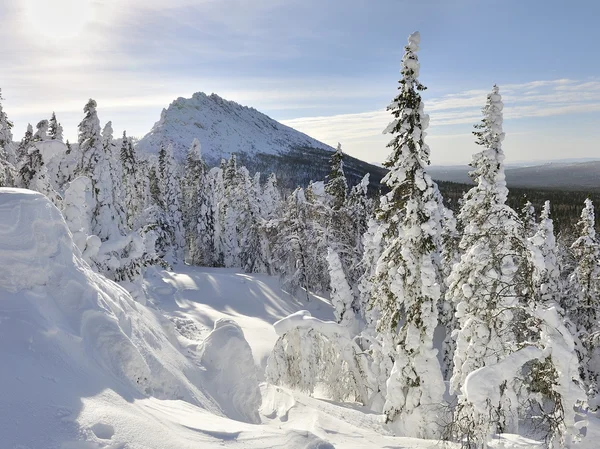 Montagne invernali — Foto Stock