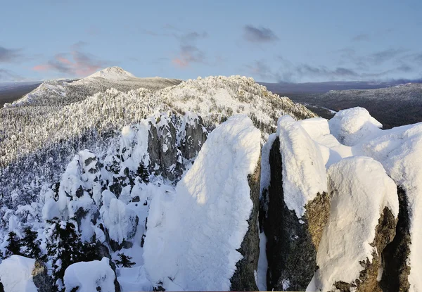 Montagne invernali — Foto Stock