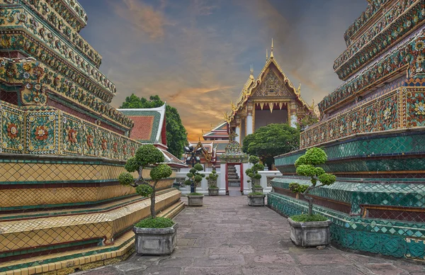 Pagode, Wat Pho — Fotografia de Stock