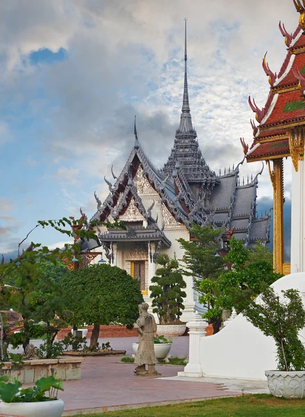 Sanphet Prasat Palace, Ciudad Antigua Bangkok — Foto de Stock