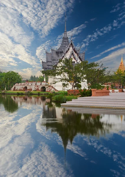 Sanphet Prasat Palace, Ciudad Antigua Bangkok — Foto de Stock