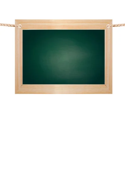 Green school board in frame. — Stock Photo, Image