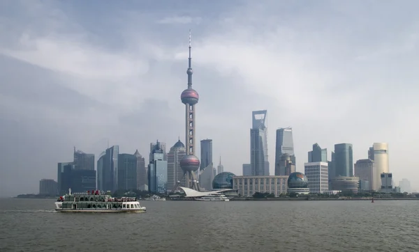 Skyline de Shanghai Fotos de stock