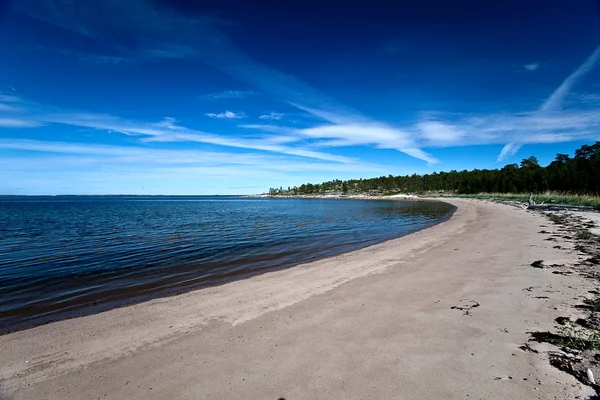 Белое море — стоковое фото