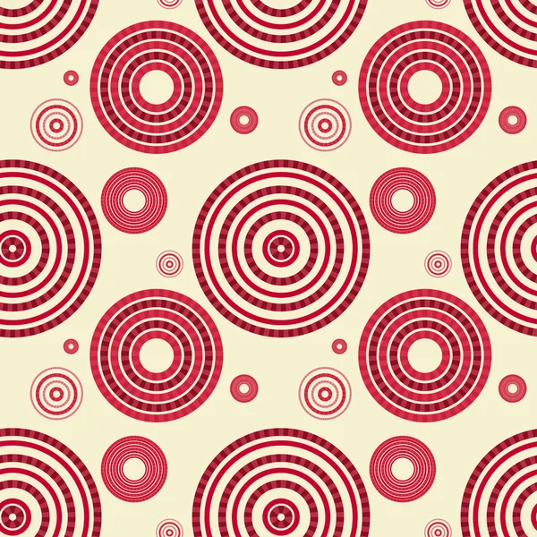 Seamless pattern with circles — Stock Vector