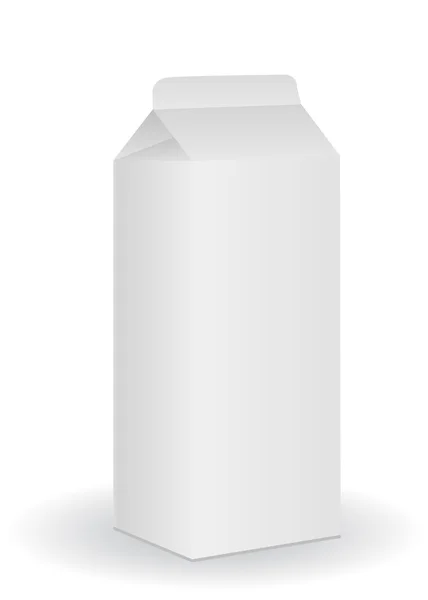 Scatola del latte — Vettoriale Stock