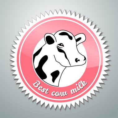 Cow's logo clipart