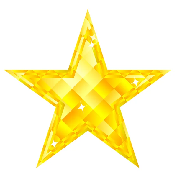 钻石星 — 图库矢量图片