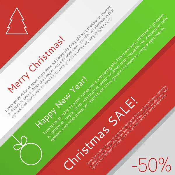 Christmas infographic — Stock Vector